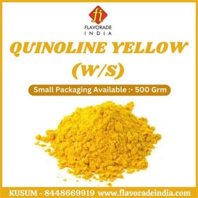 Quinoline Yellow WS: A Vivid Hue for Textiles and Coatings!