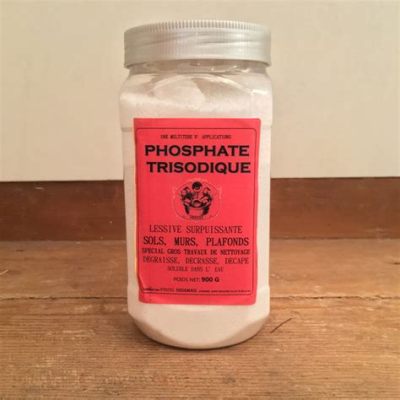 Trisodium Phosphate: Unleashing its Wonders as a Powerful Buffer and Exceptional Cleaning Agent!